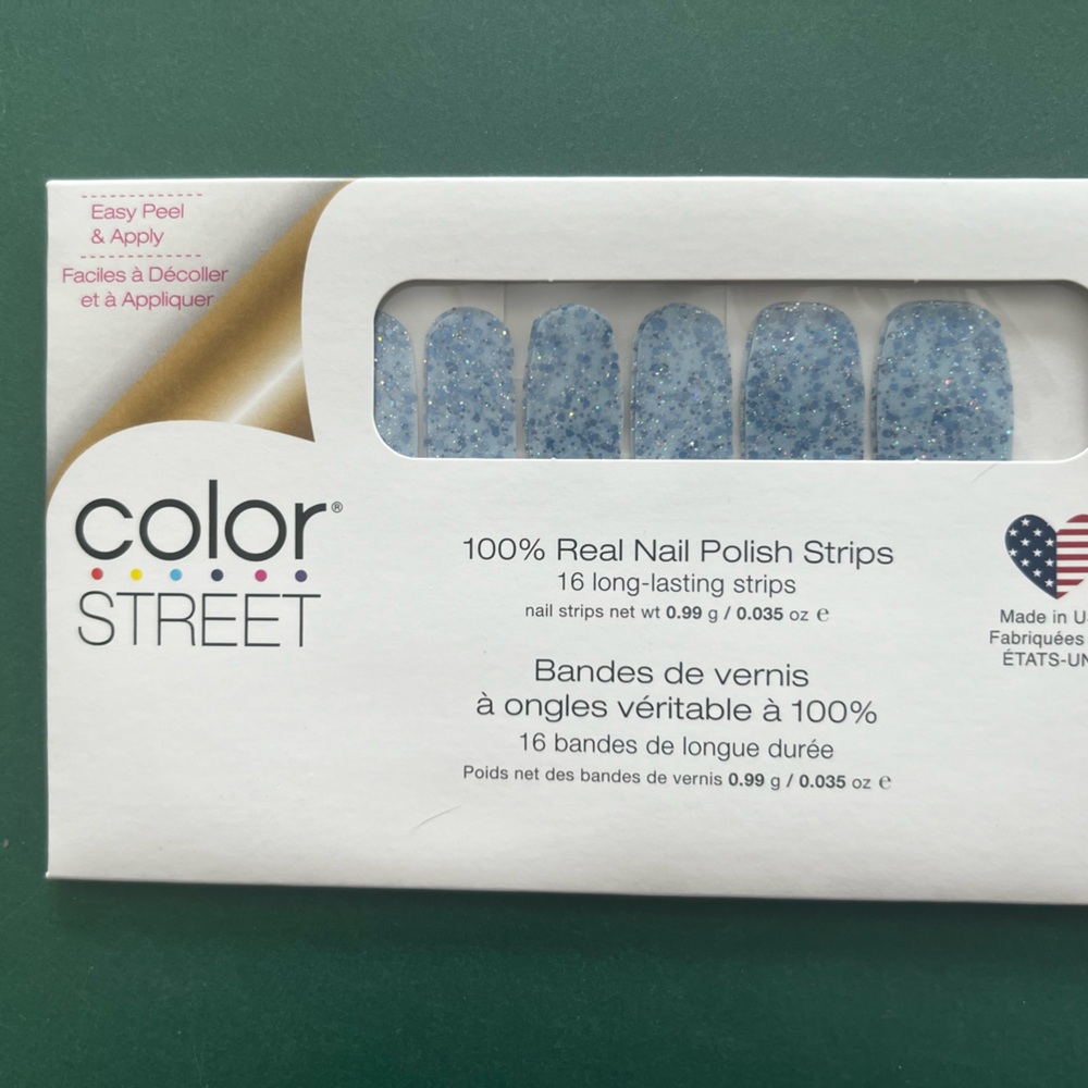 Ice castle color street nail set